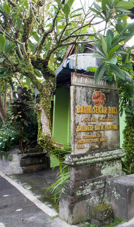 Batik Sekar Bali Guest House Ubud Esterno foto